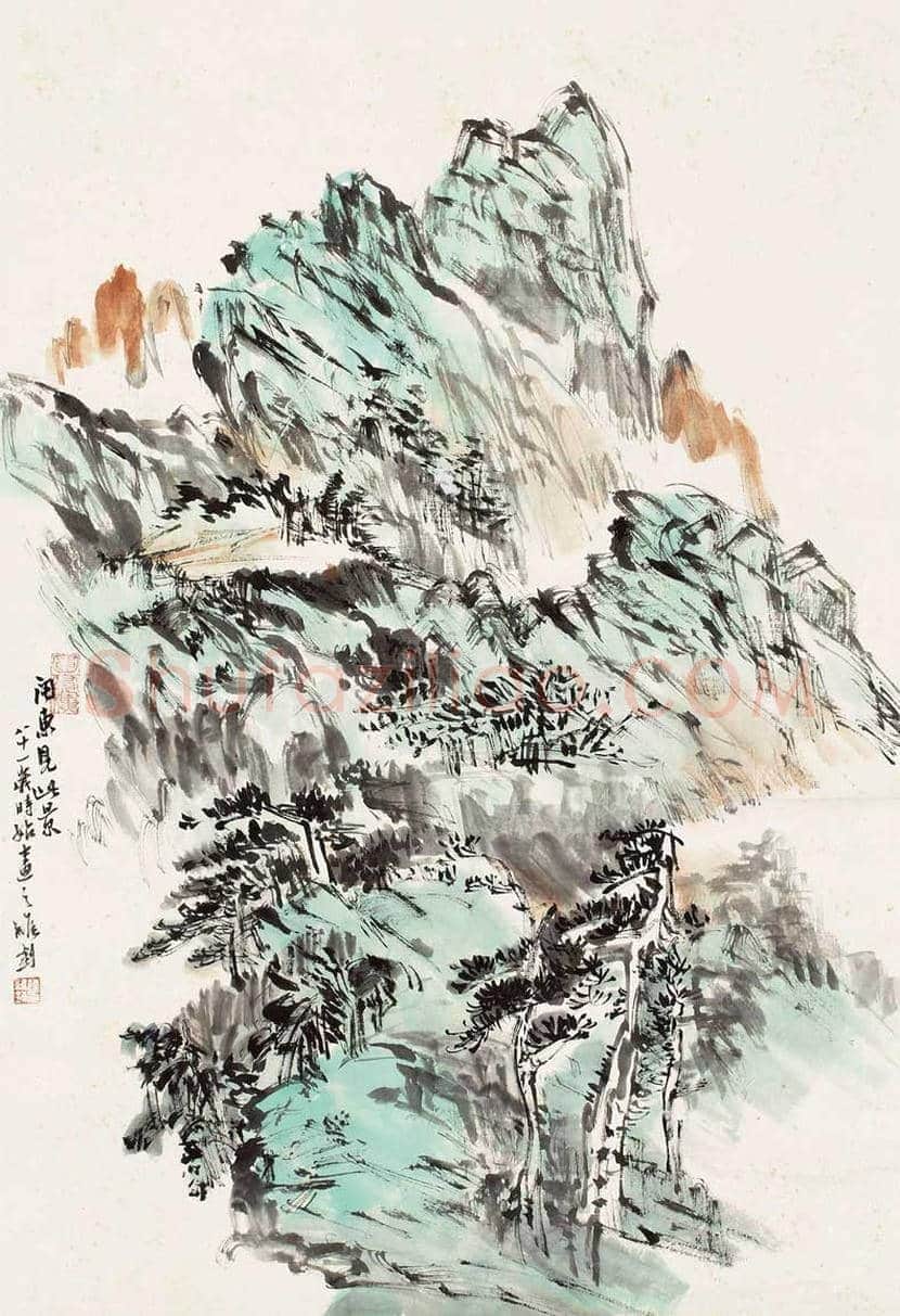陆维钊国画作品欣赏 | 书画知识