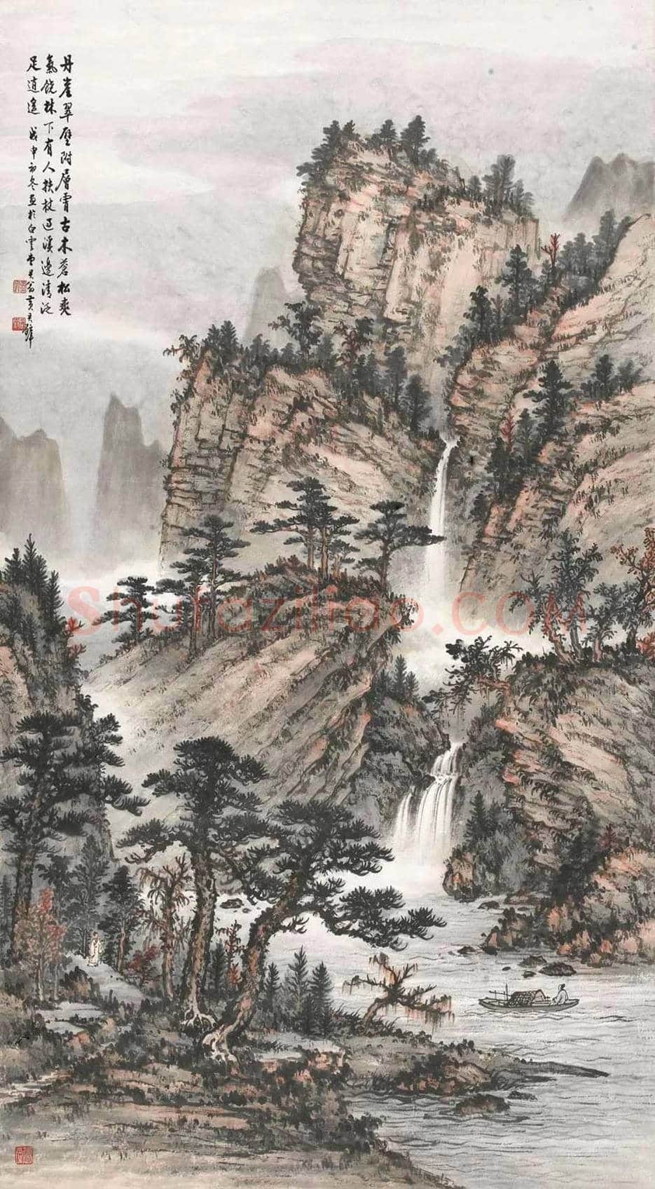 黄君璧山水画欣赏 | 书画知识