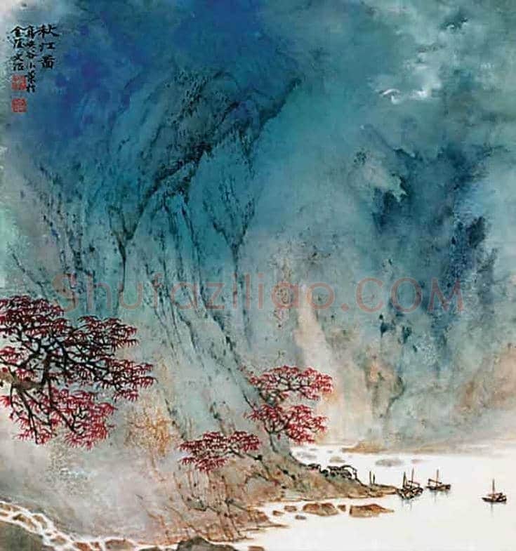 宋文治泼彩山水令人沉醉，可媲美张大千！ | 书画讲解