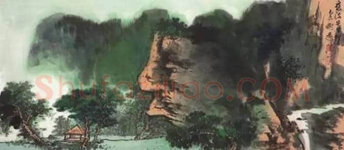 谢稚柳的泼彩作品欣赏 | 书画常识
