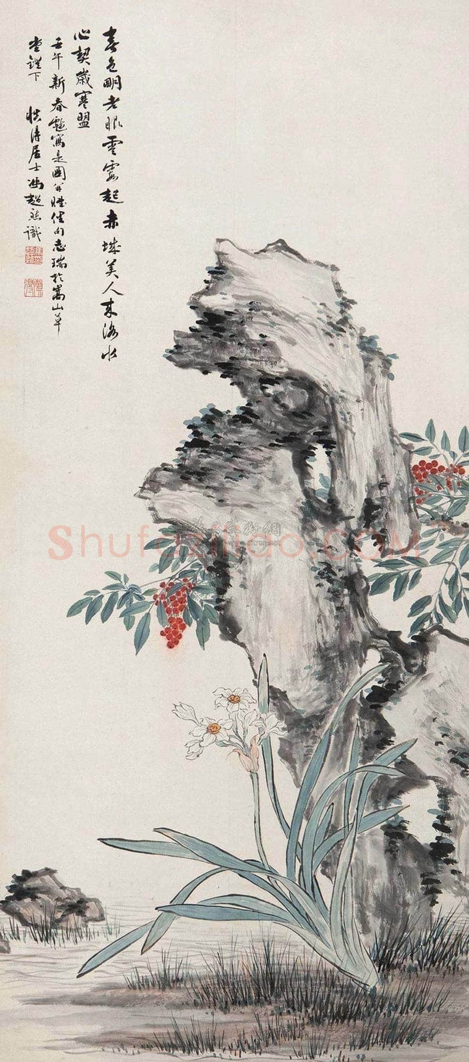 冯超然花鸟作品欣赏 | 书画科普