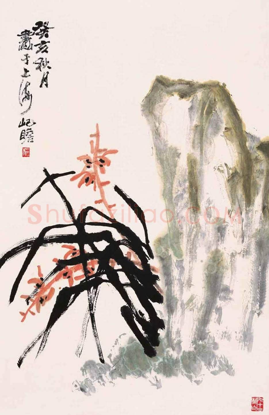 朱屺瞻国画作品欣赏 | 书画科普