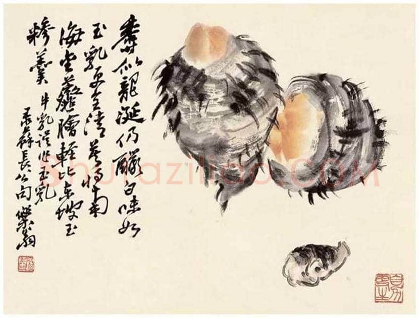 诸乐三国画作品欣赏 | 书画百科