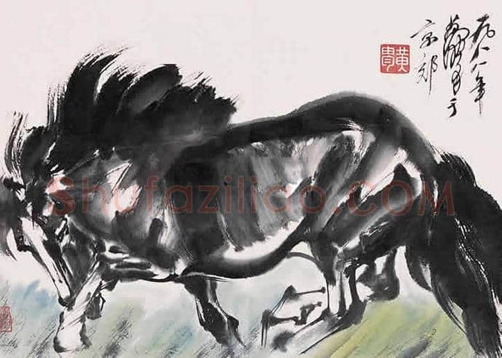 黄胄笔下的牛马羊 | 书画文摘