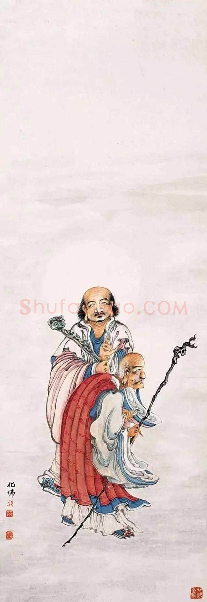 民国第一画佛高手钱化佛作品欣赏 | 书画资料