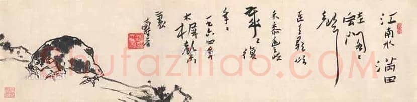 2018年潘天寿作品市场价格，值多少钱一平尺？ | 书画百科