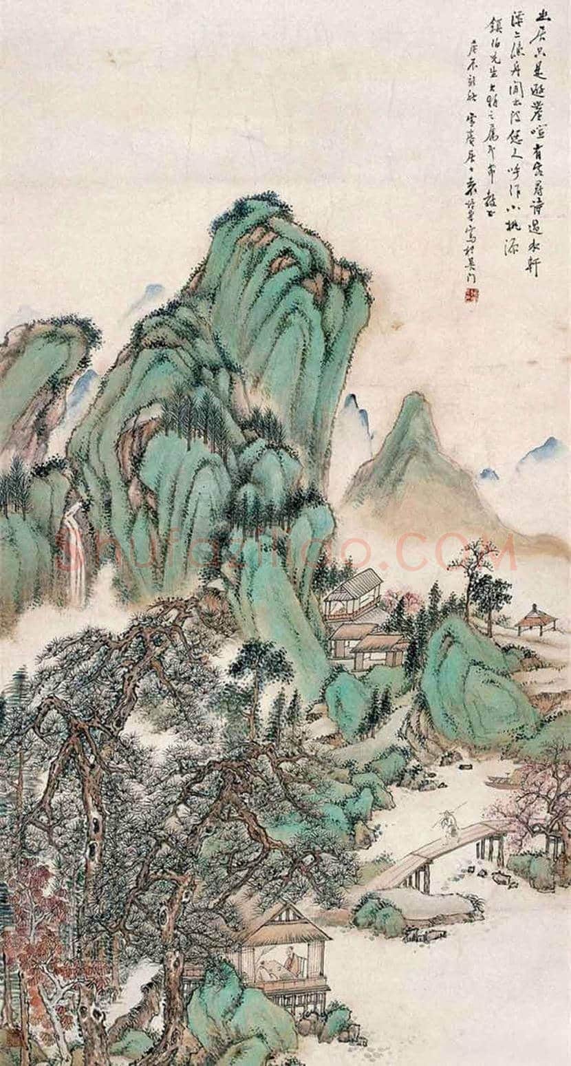 袁培基山水画欣赏 | 书画学堂