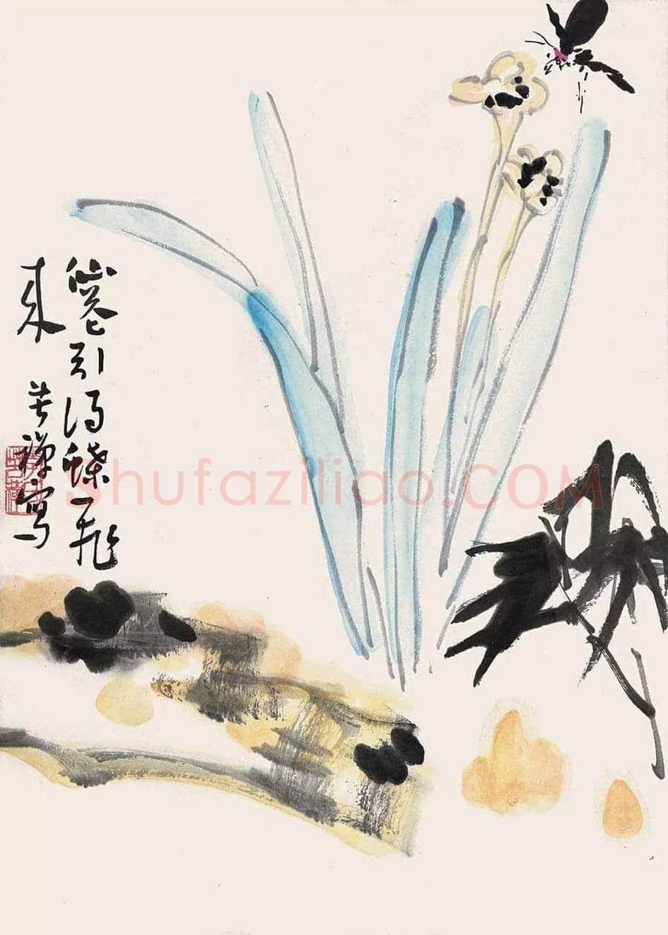 李苦禅笔下的梅兰竹菊 | 书画学堂