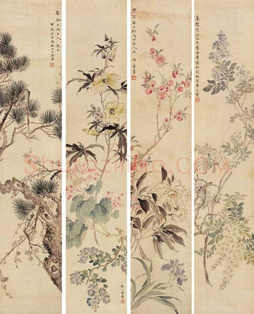 金章作品欣赏 | 书画讲解
