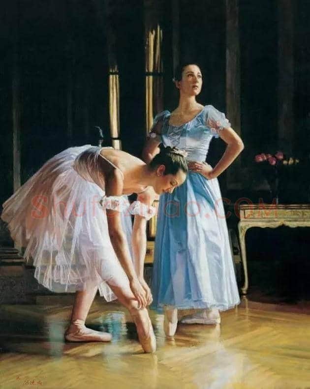 陈逸鸣笔下的女人,也极具东方神韵! | 书画资料