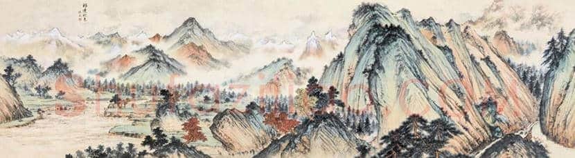 周怀民山水画作品欣赏 | 书画科普