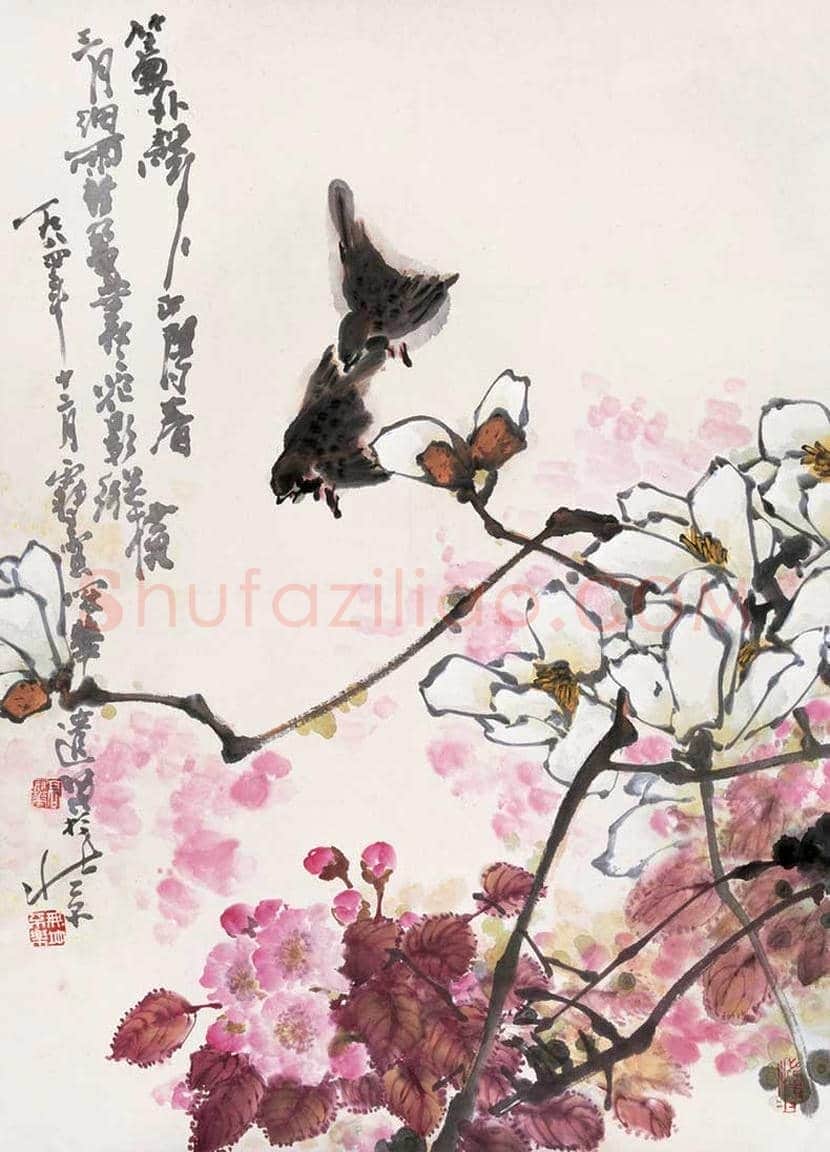 高冠华花鸟画作品欣赏 | 书画常识