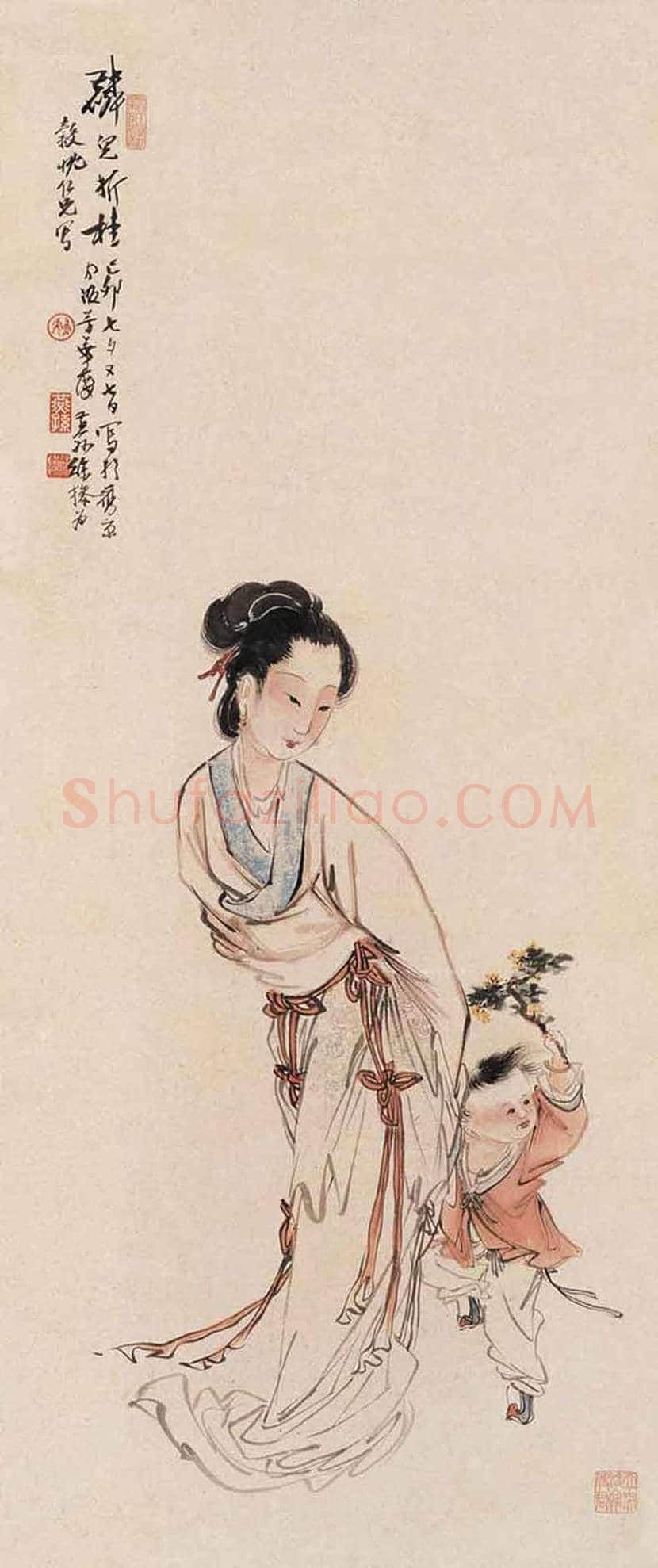 徐燕孙人物画作品欣赏 | 书画讲解