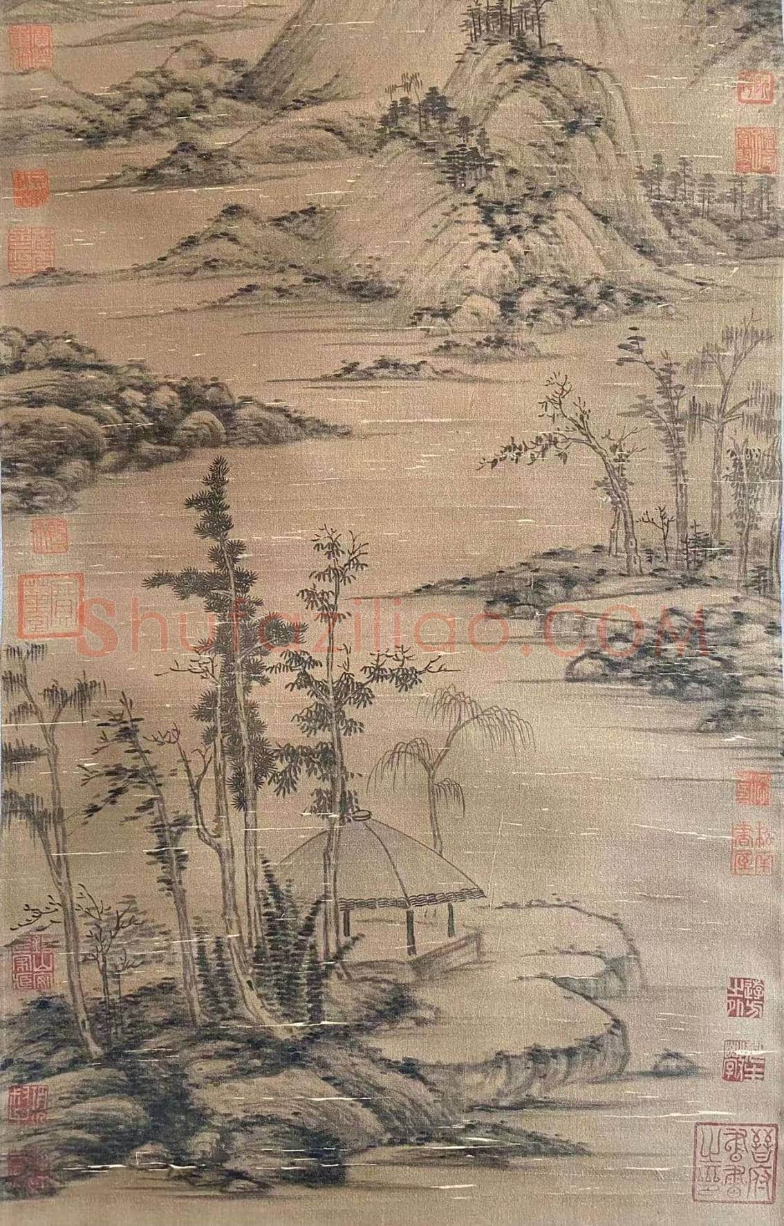 赫赫巨迹——倪瓒《林亭春霭图》递藏考略 | 国画鉴赏