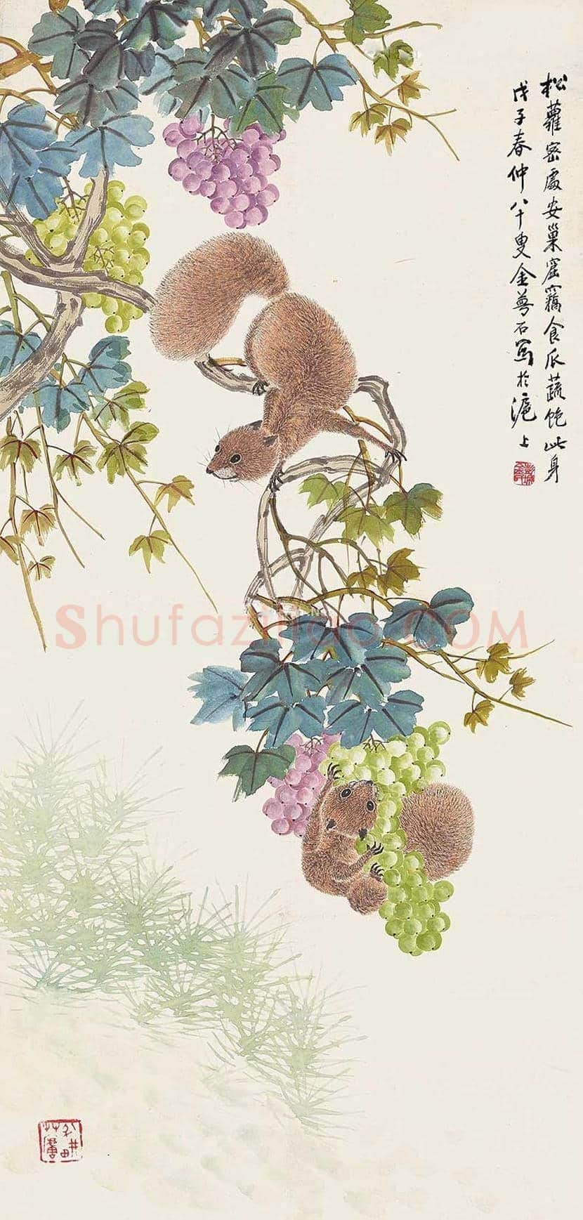 金梦石花鸟画欣赏 | 书画讲解