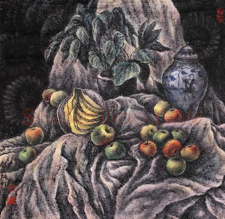 张仃水墨画作品欣赏 | 书画科普
