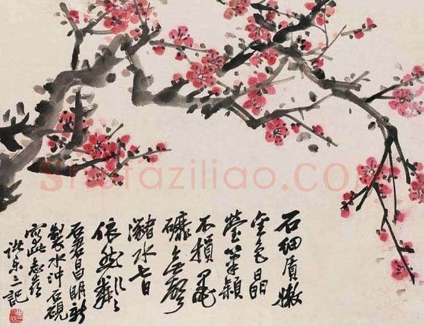 诸乐三国画作品欣赏 | 书画百科