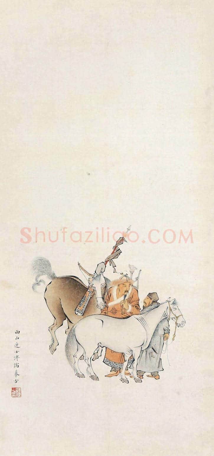 溥儒人物画欣赏【50幅高清大图】 | 书画知识