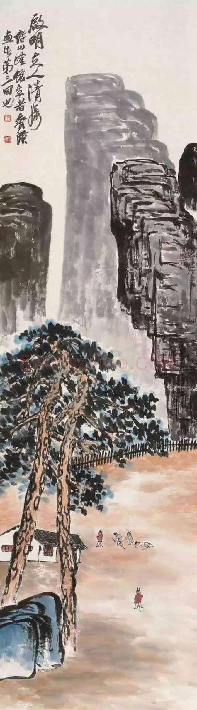 齐白石山水画:一笔一画皆真意 | 书画文摘