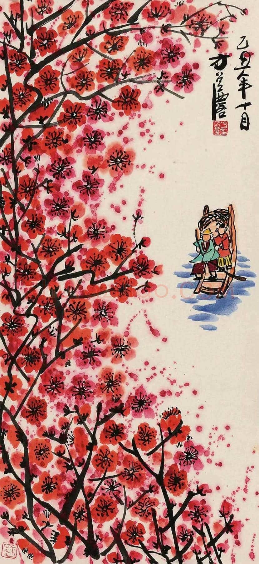 方召麐作品欣赏 | 书画资料