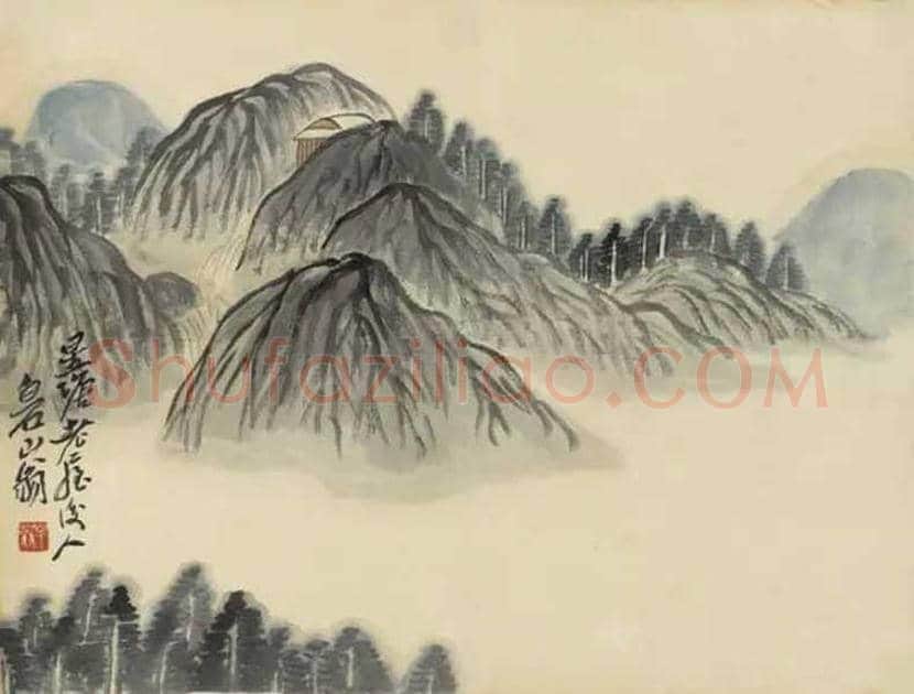 齐白石《借山图册》欣赏 | 书画科普