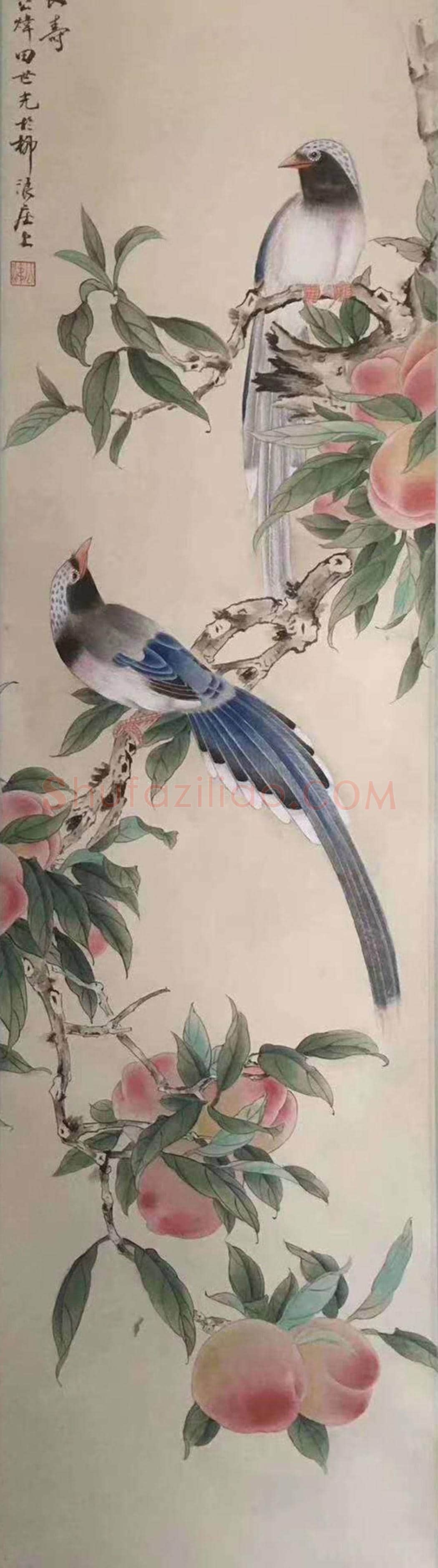 承古开今——田世光精品《花鸟四屏》 | 国画赏析