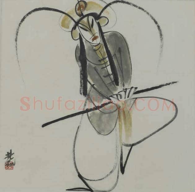 戏曲人物画名家画作 | 书画学堂
