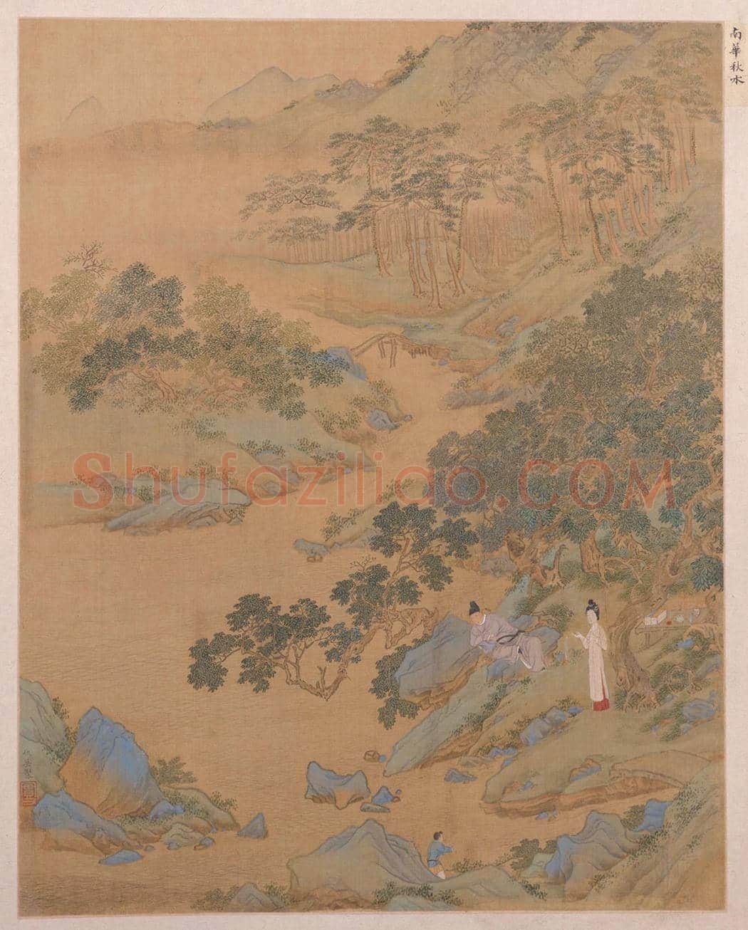 仇英《人物故事图》欣赏 | 著名国画图片