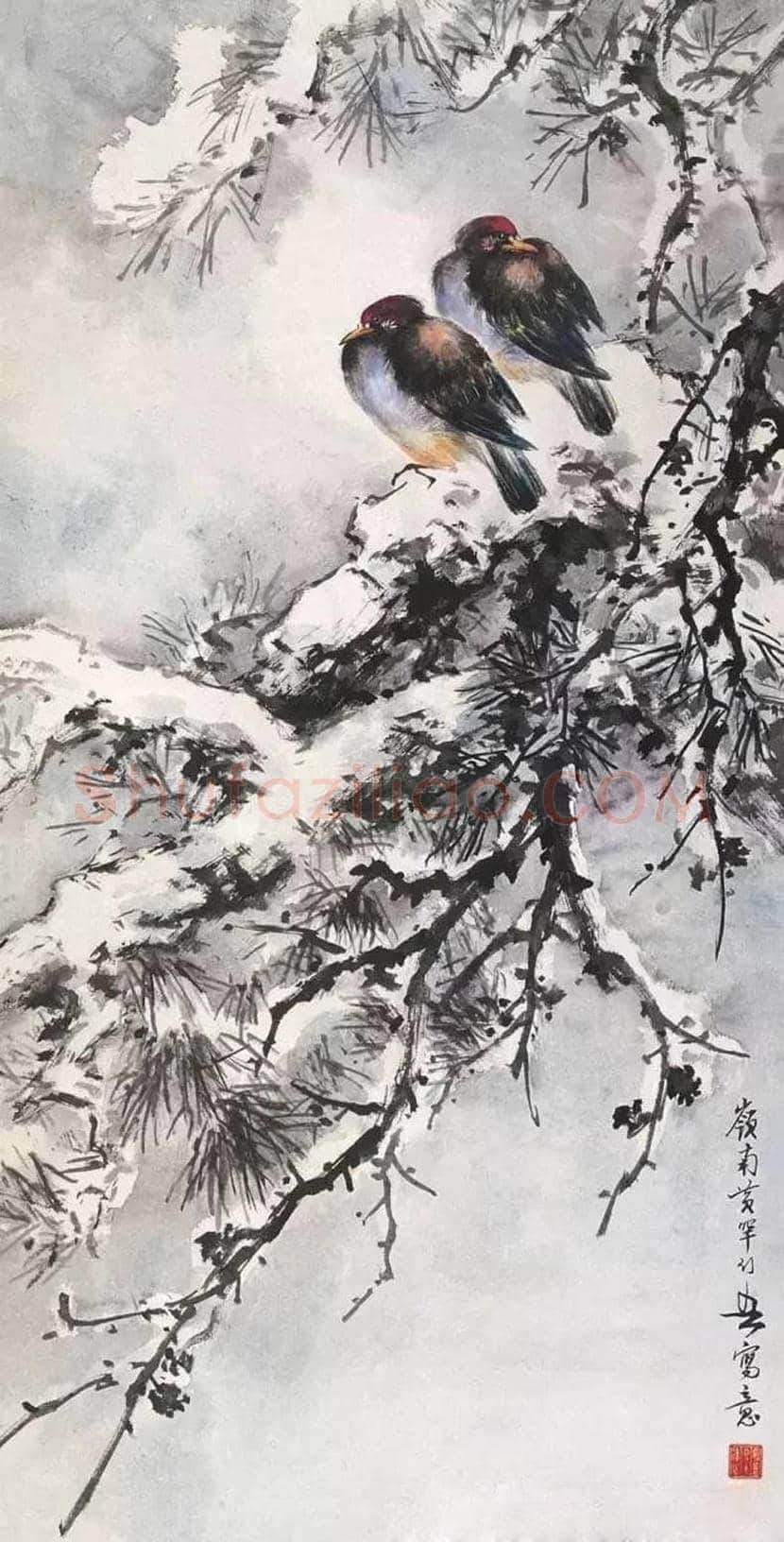 黄幻吾花鸟画作品欣赏 | 书画科普