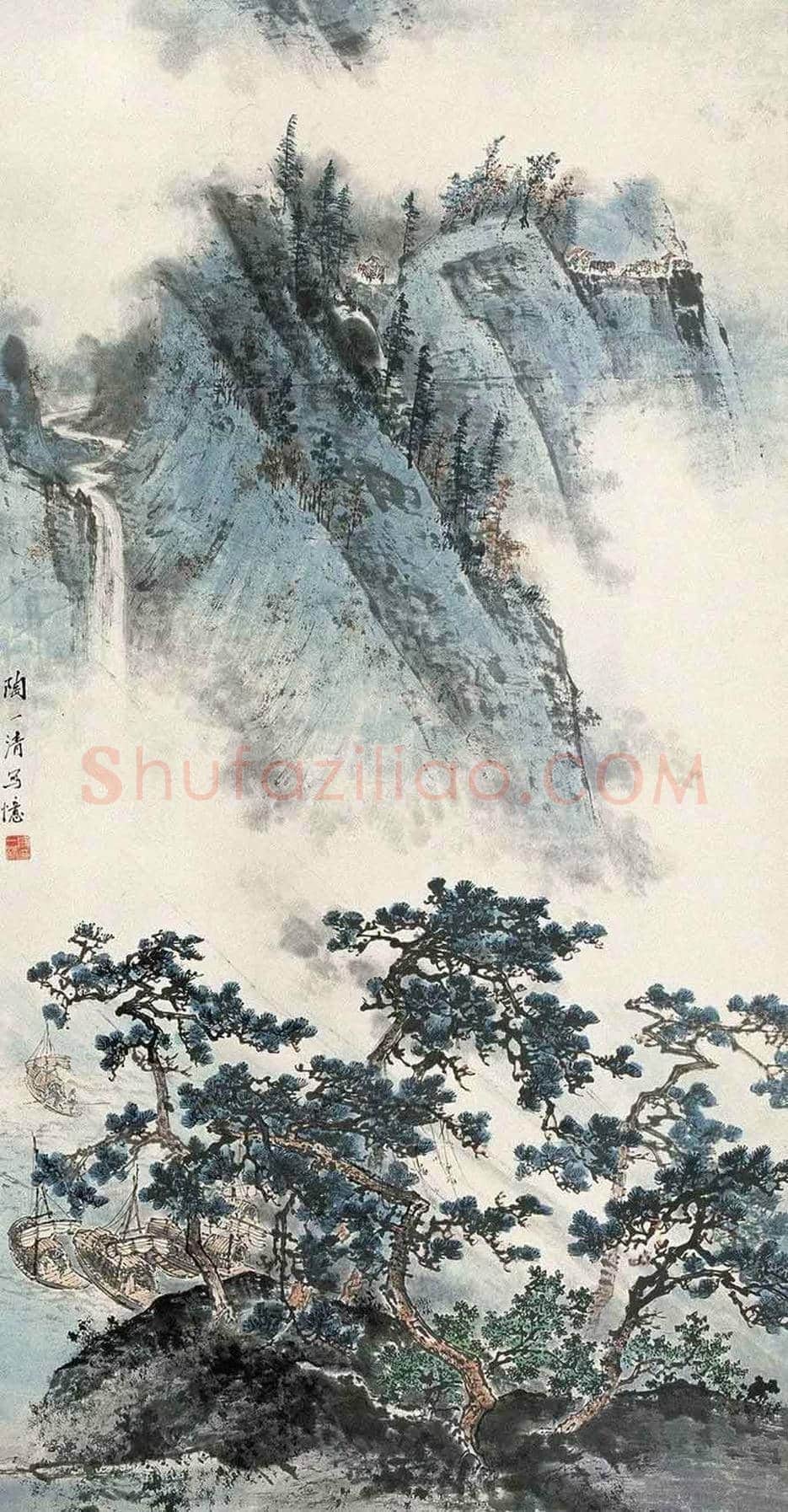 陶一清山水画作品欣赏 | 书画讲解