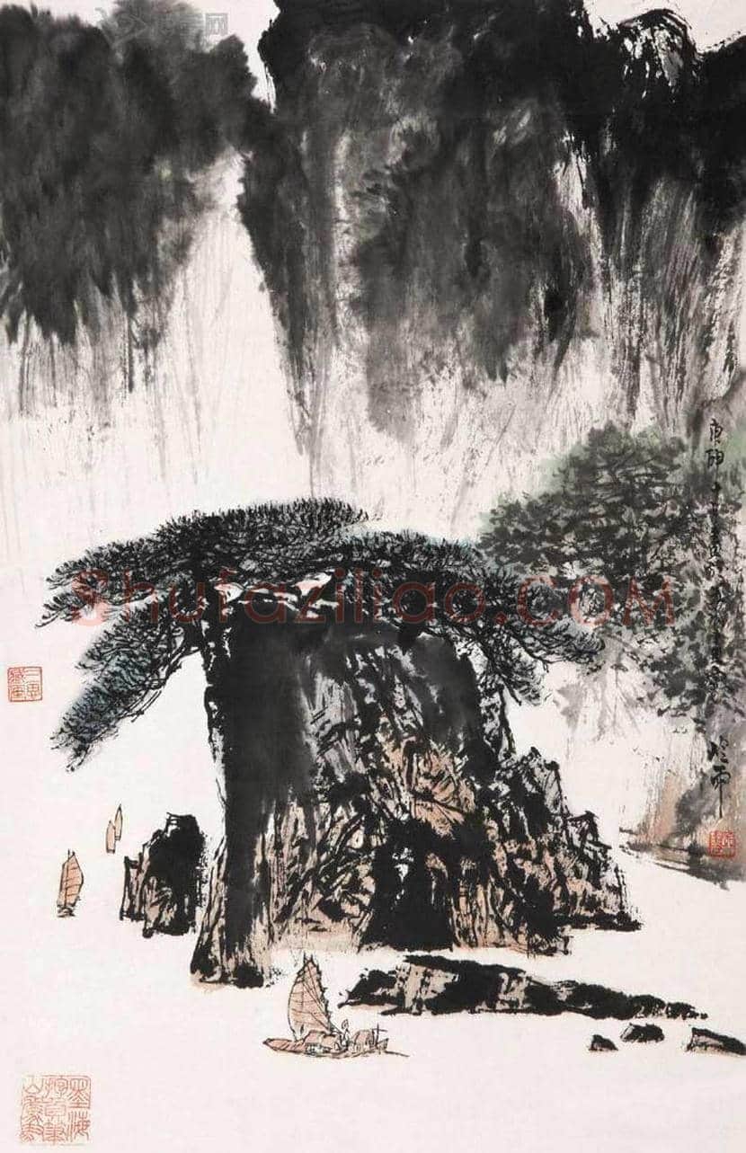 秦岭云山水画作品欣赏 | 书画资料