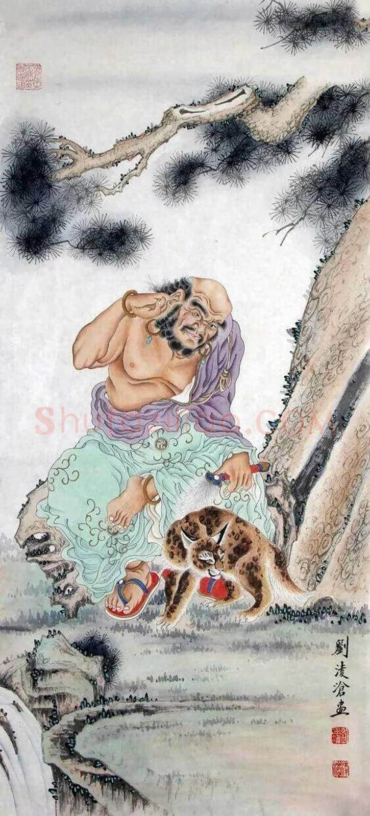 刘凌沧人物画作品欣赏 | 书画知识