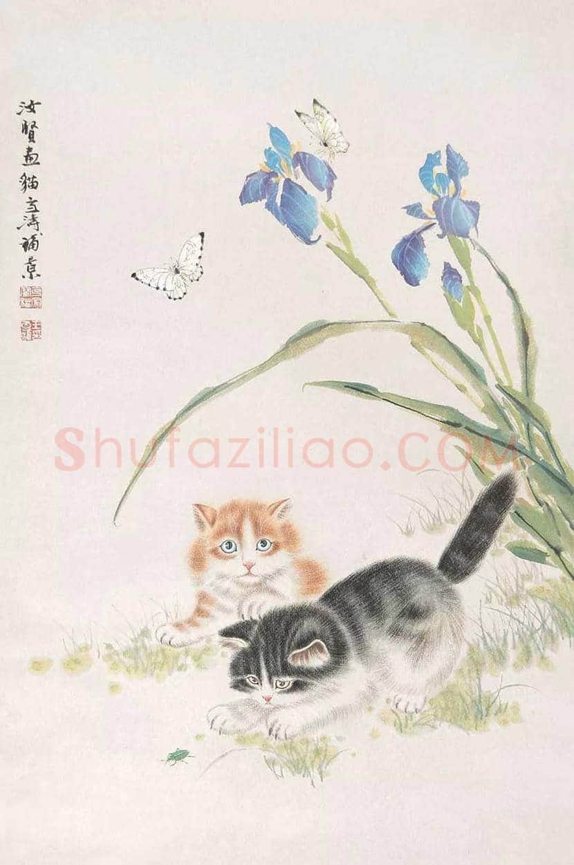 曹克家画猫作品欣赏 | 书画学堂
