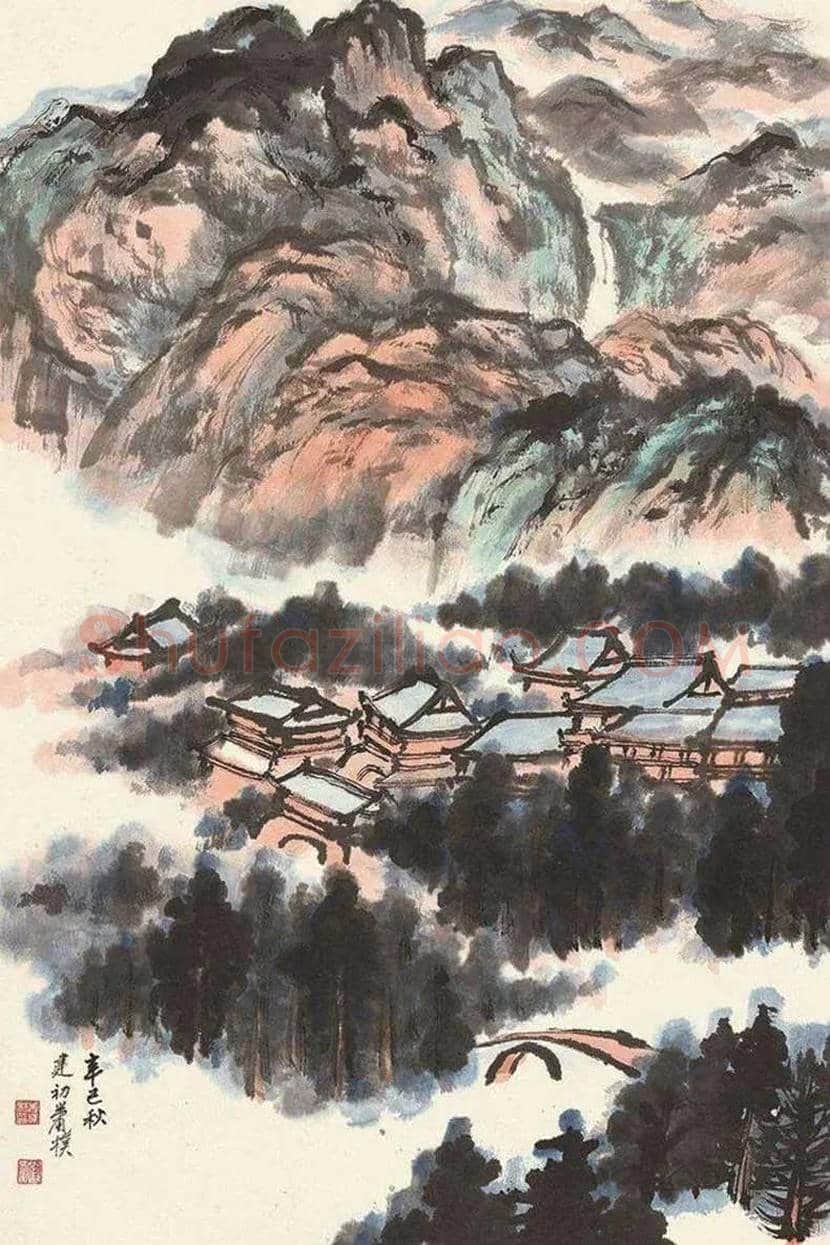 萧建初作品欣赏 | 书画学堂