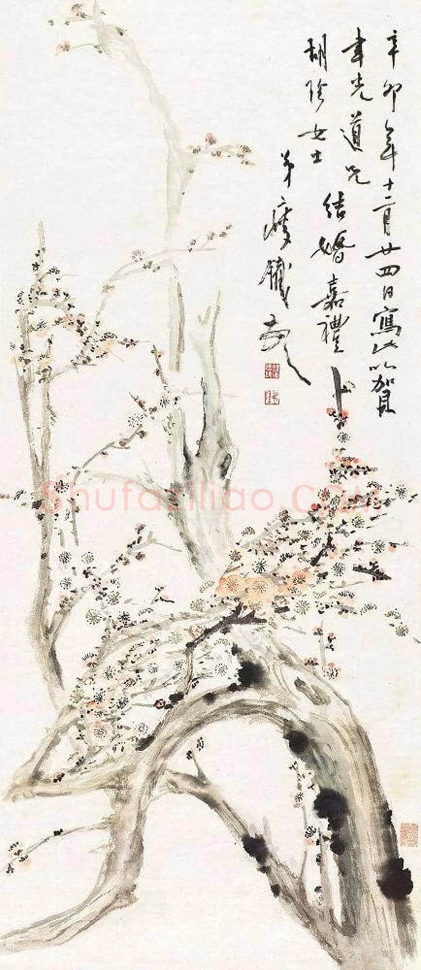钱瘦铁花鸟画作品欣赏 | 书画讲解