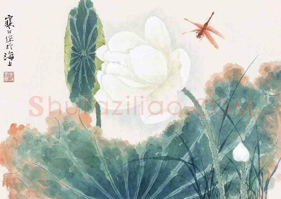 江寒汀荷花作品欣赏 | 书画讲解