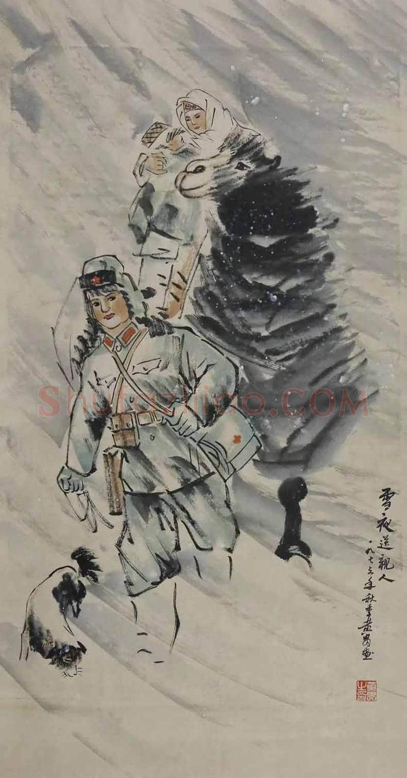 2018年黄胄作品拍卖价格TOP20 | 书画知识
