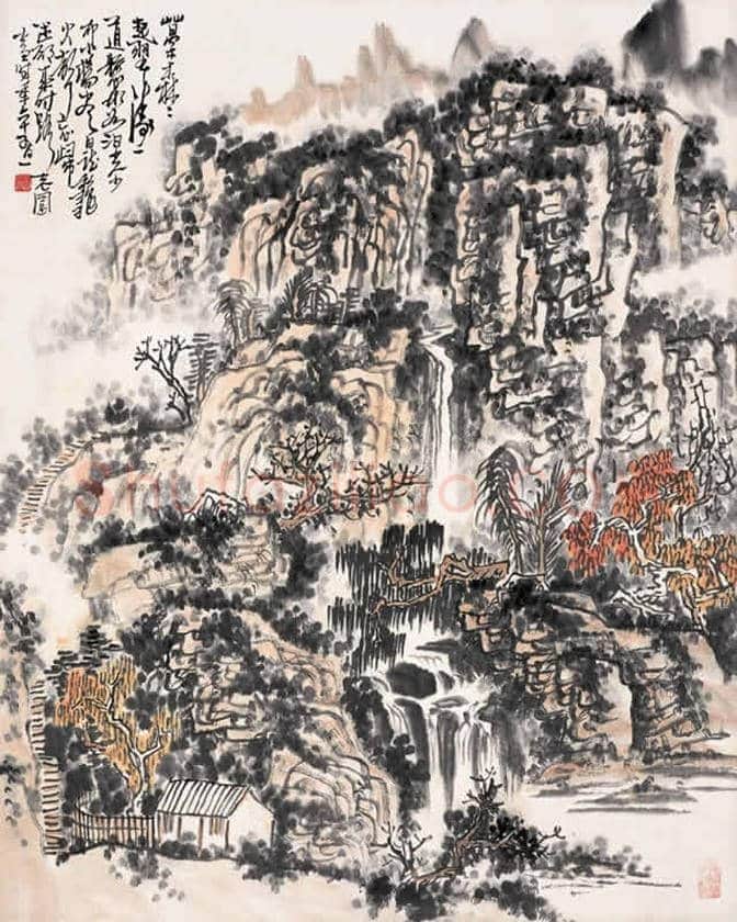 绘画奇人黄秋园作品欣赏(100幅) | 书画百科