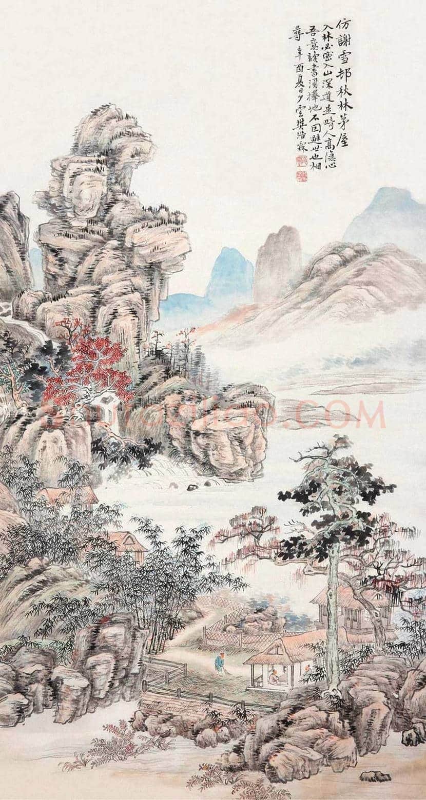 樊浩霖山水画欣赏 | 书画学堂