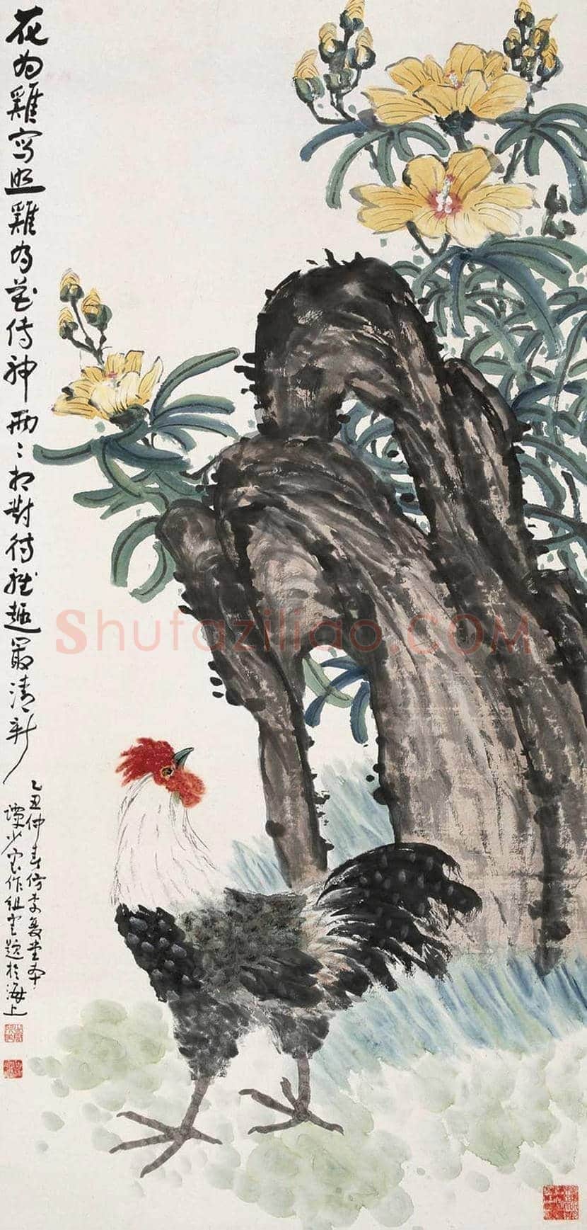 谭少云花鸟作品欣赏 | 书画学堂