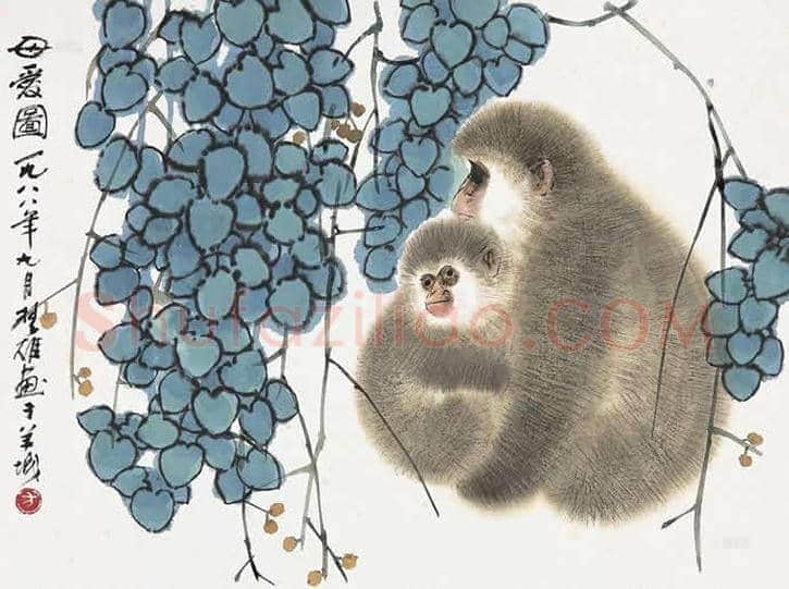 方楚雄工笔动物欣赏,很有乡土气息 | 书画资料