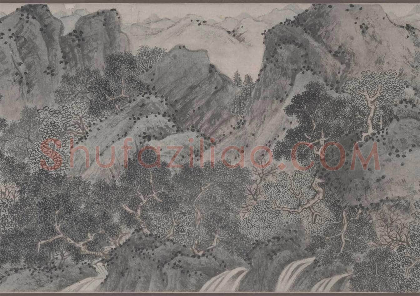 文徵明《桃源问津图》图赏 | 传世国画作品