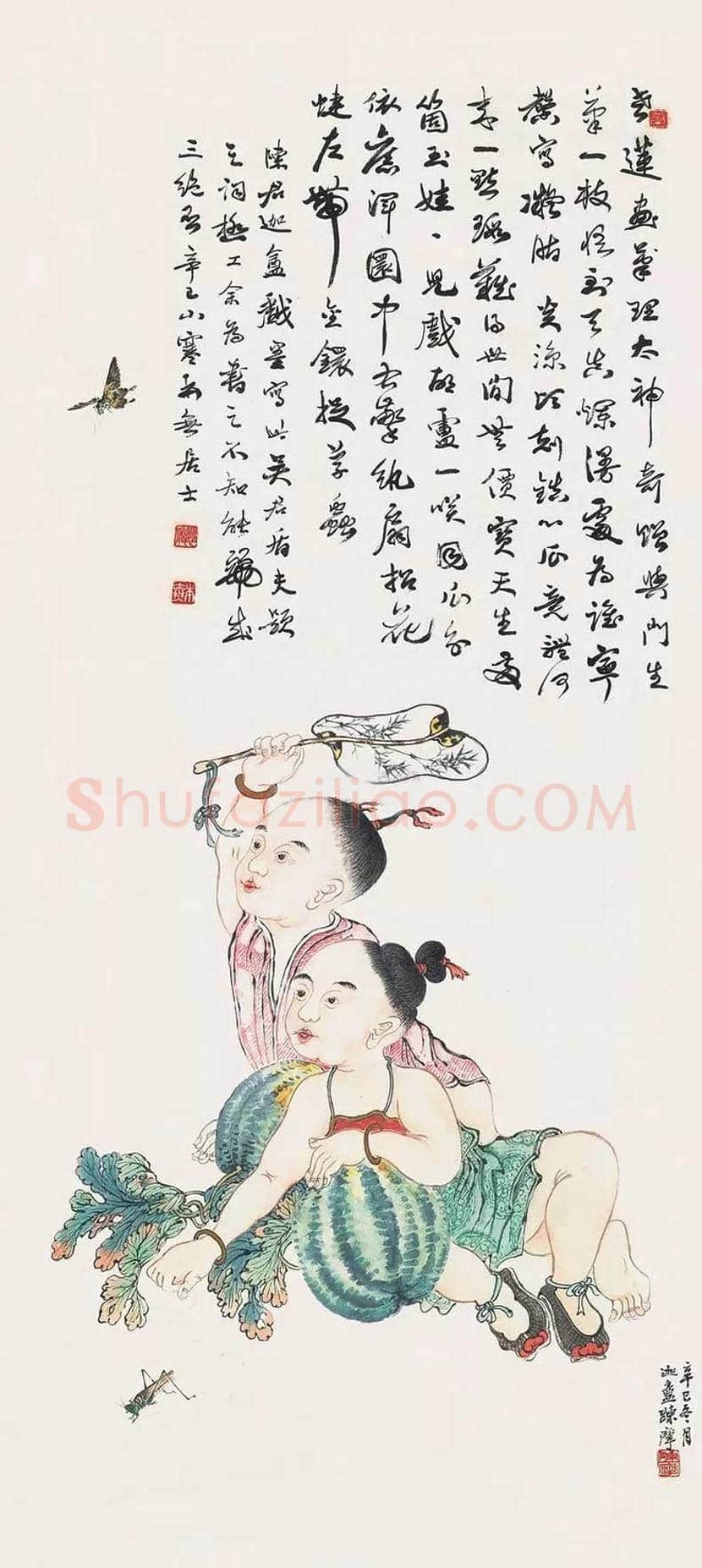陈摩作品欣赏 | 书画资料