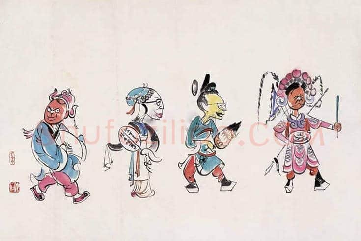张仃漫画及版画欣赏 | 书画讲解