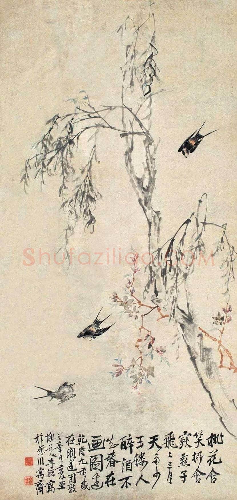 清代李鱓绘画作品欣赏 | 书画知识