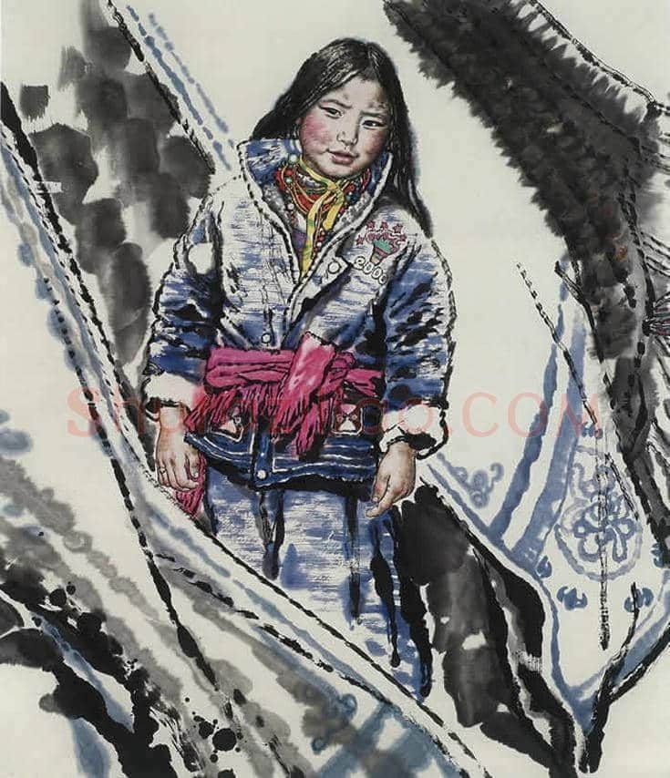 刘文西作品欣赏丨一文看懂刘文西 | 书画文摘