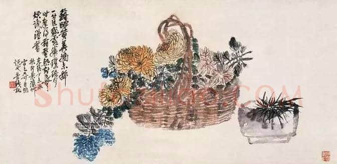 吴昌硕 | 金石入画，艳而不俗 | 书画知识
