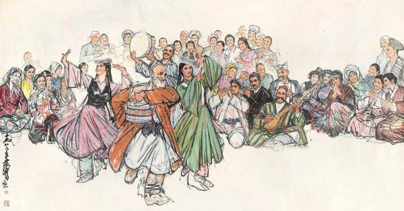 黄胄最贵作品都有哪些? | 书画文摘