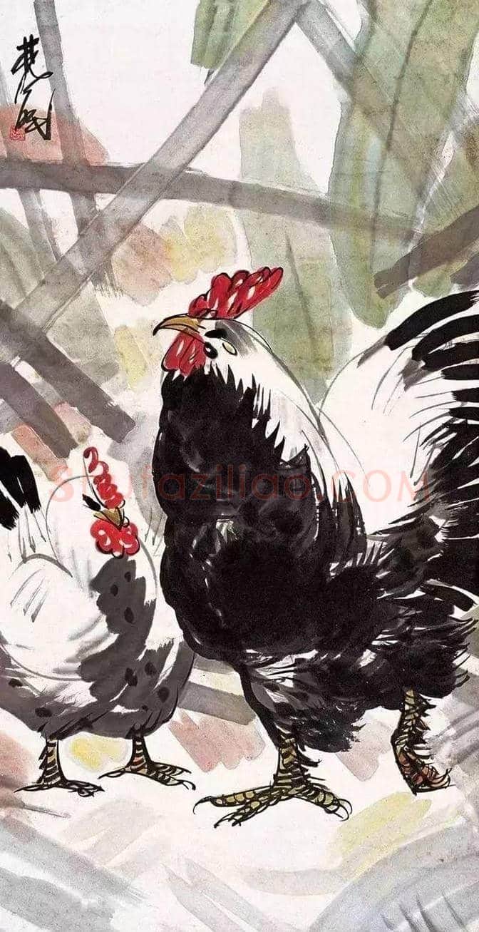 徐悲鸿画了3只鸡拍卖1084万，大家看值吗？【名家画鸡】 | 书画学堂