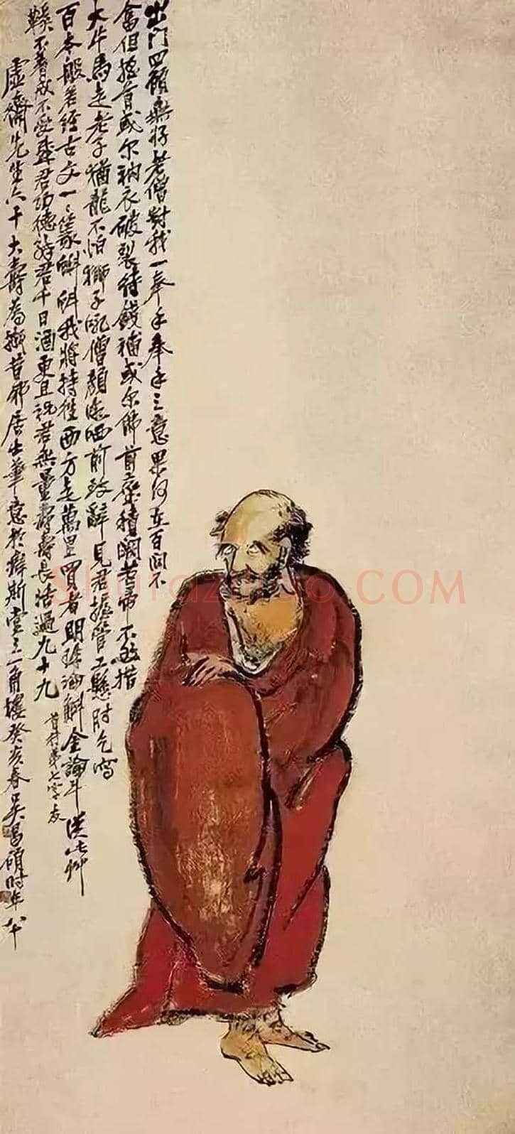 吴昌硕人物画欣赏 | 书画资料